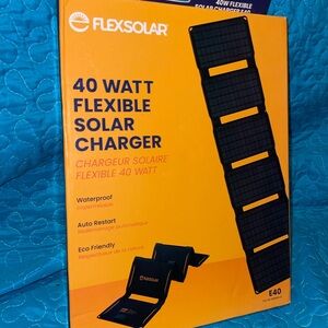 40 WATT Flexible solar charger